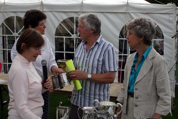 prizes 2.jpg - Richard Preston, compere for the day and joint show champion